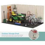 8' X 10' Heavy-Duty Resin Tremont Storage Shed, Sand